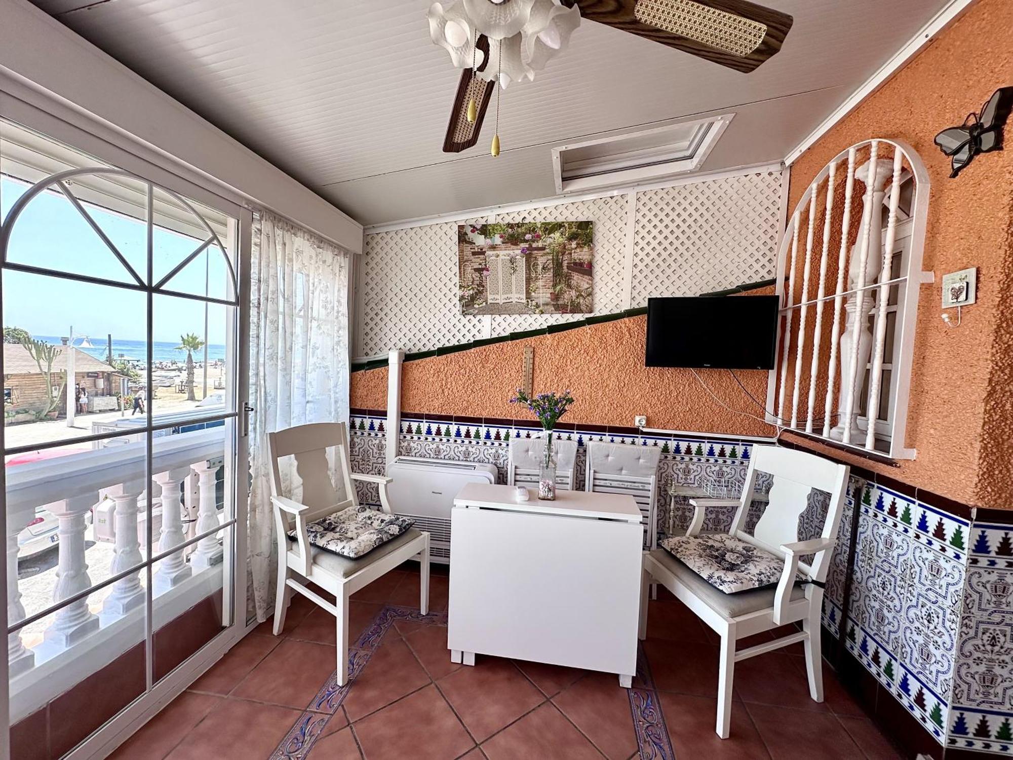 הוילה Rincón de la Victoria Casaflex Casa 1º Linea Playa Saladero Garrido מראה חיצוני תמונה