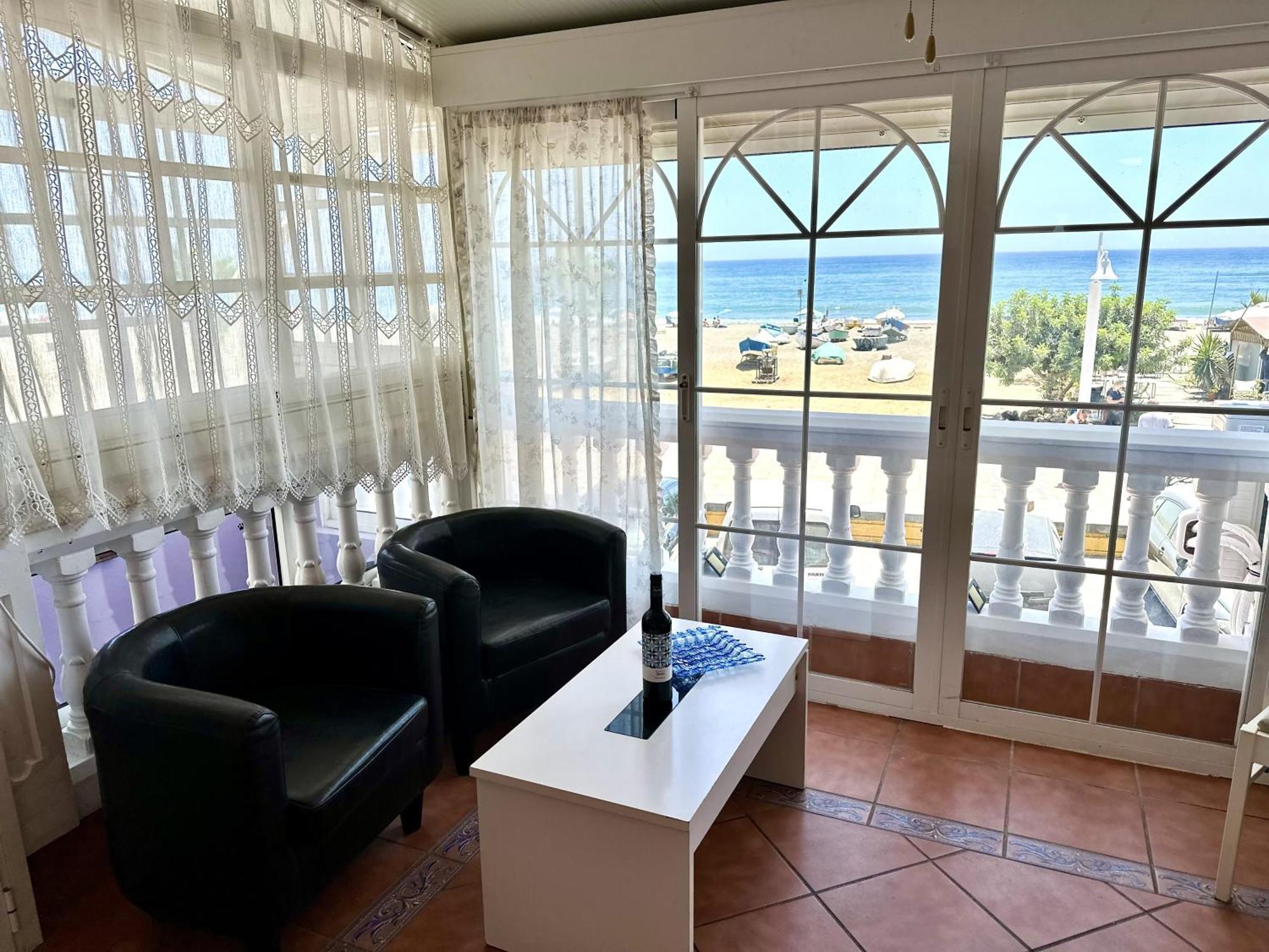 הוילה Rincón de la Victoria Casaflex Casa 1º Linea Playa Saladero Garrido מראה חיצוני תמונה