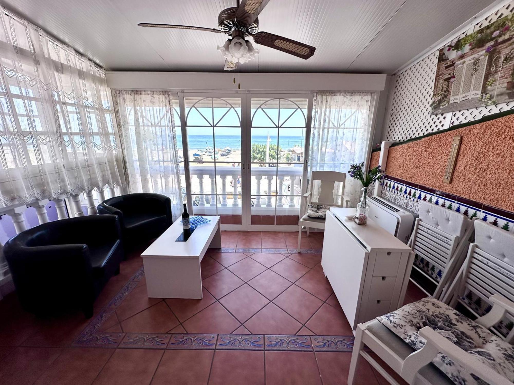 הוילה Rincón de la Victoria Casaflex Casa 1º Linea Playa Saladero Garrido מראה חיצוני תמונה